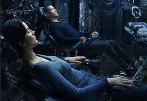 It will be like the Matrix, but with a slot for your credit card.