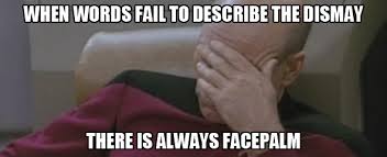 facepalm